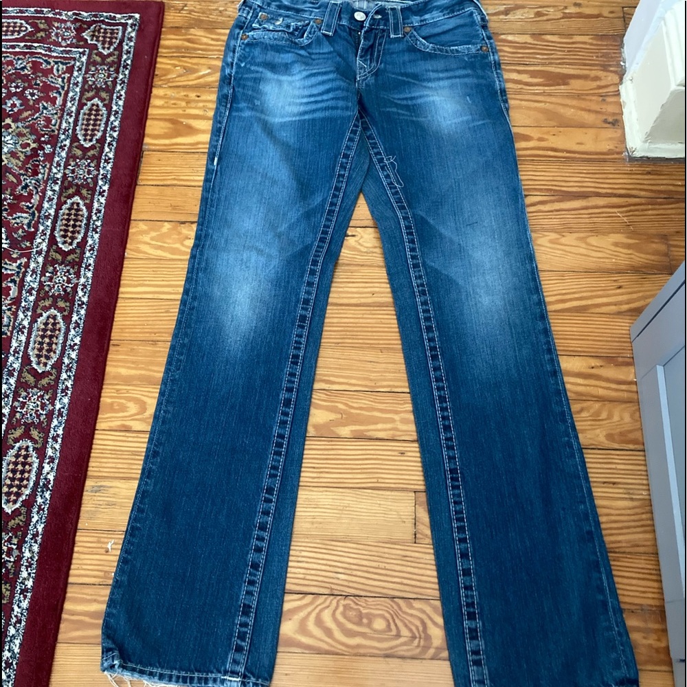 Mens True Religion Brand Jeans “Ricky” Size 28 waist.